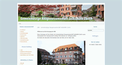 Desktop Screenshot of gb-selbsthilfe.ch
